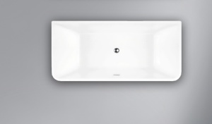 Cada freestanding Bridge MC04 lipita la perete, acril, 180x80x60 cm - Img 3
