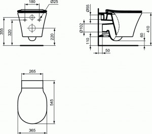 CAPAC WC CONNECT AIR SUBTIRE DUROPLAST - Img 3