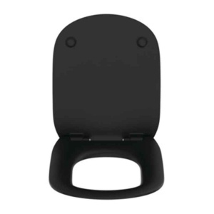 Capac WC Ideal Standard, pentru WC Tesi Rimless, soft close, quick release negru mat - Img 3