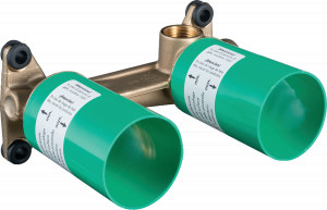 Corp incastrat pentru baterie lavoar cu montaj pe perete, Hansgrohe