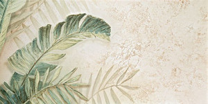 Decor gresie element 3 Tubadzin Alabaster Shine leaves B 119.8x59.8 cm - Img 1