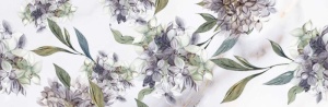 Decor Kai Ceramics Monet Flowers White 73.2x74.4 cm  - Img 3