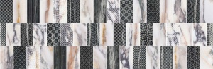 Decor Kai Ceramics Monet Mix White 24.4 x 74.4 cm