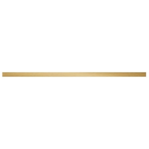 Decor Tubadzin Steel brass 2 119.8x2.3 cm
