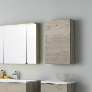 Dulap suspendat Kolpasan Tara, usa reversibila, 45x71 cm, craft wood