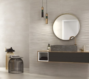 Faianta Emigres Slab Beige rectificata lucioasa 30x90 cm - Img 2