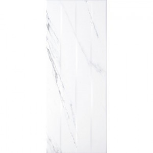 Faianta Kai Elada stripes 20x50 cm, white - Img 6