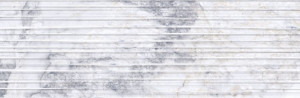 Faianta Kai Gioia Lines 24.4x74.4 cm, white - Img 3