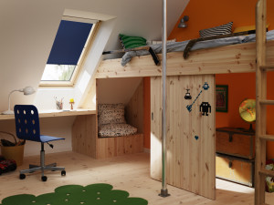 Fereastra mansarda Velux Standard GZL 1051 CK02, deschidere de sus, 55x78 cm - Img 4