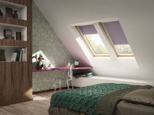 Fereastra mansarda Velux Standard Plus GLL 1061 MK06, deschidere de sus, 78x118 cm - Img 5