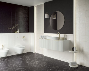 Gresie Paradyz Classy 59.8x119.8 cm, nero - Img 3