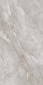 Gresie portelanata, rectificata, Lazico grey 60x120 cm, High glossy - Img 1