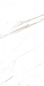 Gresie portelanata, rectificata, Super Statuario 60x120 cm, High glossy - Img 3