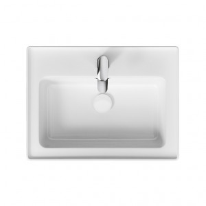 Lavoar mobilier Cersanit Crea 60x44.5 cm alb - Img 2