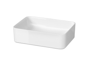 Lavoar montare pe blat Cersanit Crea 50x34.5x13.5 cm, alb