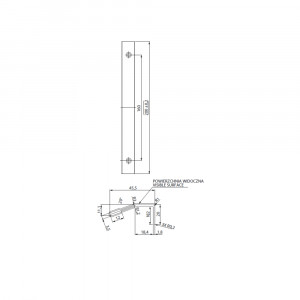 Maner mobilier Cersanit City negru - Img 2