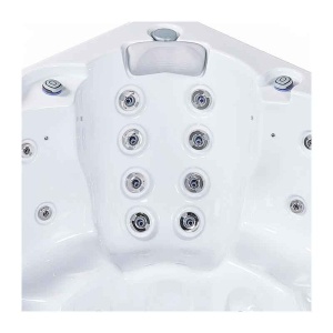 Minipiscina jacuzzi Wellis Prague CityLife Deluxe, pentru 6 persoane, 200 × 200 × 87 cm - Img 9