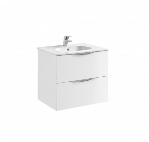 Mobilier suspendat Gala Agata cu lavoar Klea 60 cm, alb