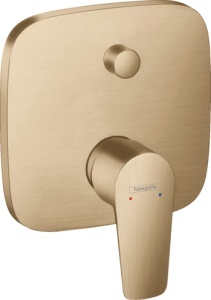 Ornament baterie cada/dus incastrata Talis E, bronz periat - Img 3