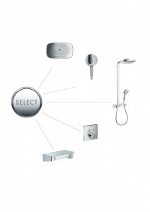 ORNAMENT DUS TERMOSTATIC SHOWER SELECT 2 IESIRI (PENTRU IBOX UNIV.), BRUSHED BRONZE - Img 2