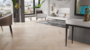Parchet stratificat Barlinek Classico Line Stejar Trivor Herringbone 130, 14 mm - Img 2
