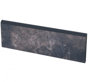 Plinta Klinker Paradyz Viano antracit 8.1x30 cm