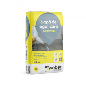 Sapa egalizare Weber D10, 30 kg