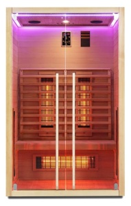 Sauna de interior cu infrarosu Ruby, 100x120x195 cm - Img 2