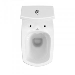 Set vas wc pe pardoseala Cersanit Carina 482 Cleanon cu rezervor si capac softclose - Img 4