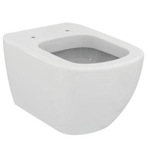Set vas wc suspendat Ideal Standard Tesi cu capac slim duroplast, 54x36 cm, alb - Img 2