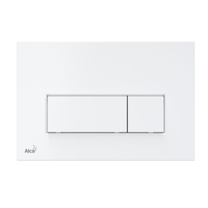 Set vas wc suspendat rimless cu capac soft close Foglia Alice, rezervor incastrat si clapeta wc alb lucios, Alcaplast - Img 5