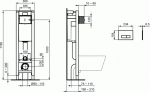 SISTEM INSTALARE WC PROSYS ECO - Img 2