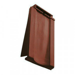 Tigla de margine stanga Tondach Contiton 9 (Bolero) 30 x 50 cm, maro