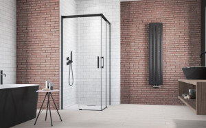 Usa de dus glisanta Radaway Idea Black KDD 90 R, dreapta - Img 2