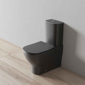 Vas Wc stativ Ideal Standard Tesi AquaBlade®, back-to-wall, negru mat - Img 5