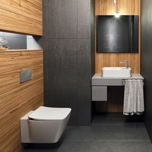 VAS WC STRADA II SUSPENDAT AQUABLADE, 54.5X36.5, FIXARE COMPLET ASCUNSA - Img 8