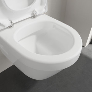 Vas wc suspendat Compact Villeroy&Boch Architectura, Direct Flush, capac soft-close, 35x48 cm, alb - Img 7