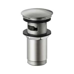 Ventil click-clack lavoar cu preaplin Cersanit, inox