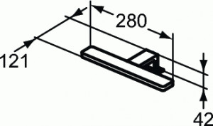 Aplica Ideal Standard Pretty led 1x5.5W crom - Img 4