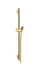 Bara cu furtun de dus Hansgrohe Unica S Puro 65 cm, auriu lucios