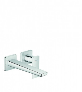 Baterie incastrata lavoar Hansgrohe Metropol, crom