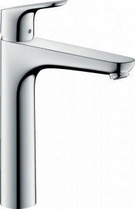 Baterie lavoar Hansgrohe Focus 190 inalta fara ventil, crom - Img 1