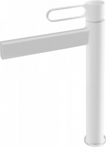 Baterie lavoar inalta FDESIGN Zaffiro, alb mat