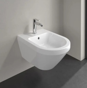 Bideu suspendat Villeroy & Boch Architectura, cu prindere ascunsa, alb alpin - Img 6