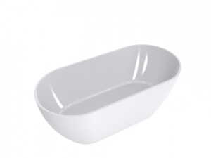 Cada baie freestanding Miraggio Greenland compozit 170x80 cm - Img 3