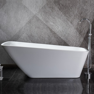 Cada freestanding dreptunghiulara 9013, acril, 170x80 cm