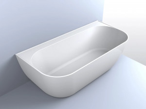 Cada freestanding Miraggio Maddalena, compozit, 175x85 cm - Img 2