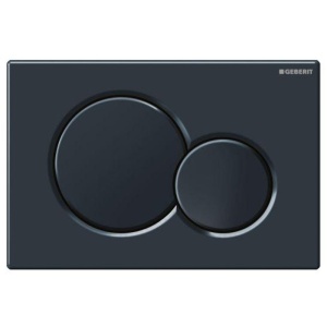 Clapeta de actionare Geberit Sigma01 negru lucios - Img 3