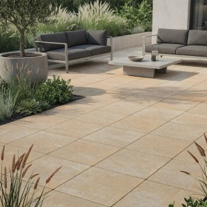 Dala beton rezidentiala Viastein Softline 40x40x5 cm, sunset - Img 4