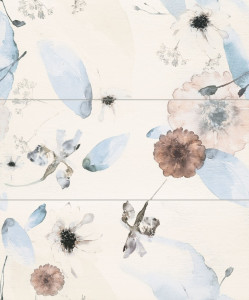 Decor 3 elemente Tubadzin Mild Garden 1, 89.4x74.8 cm - Img 1